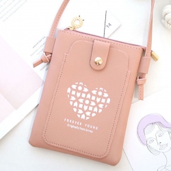 PU Leather Mobile Phone Shoulder Bag