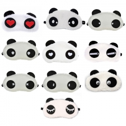 Birthday Return Gift Cute Panda Eye Mask 10 Pcs Lot