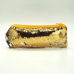 Littledesire Double Color Sequins Small Pencil Box - 7 inch