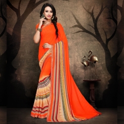 Littledesire Rennial Printed Saree With Blouse