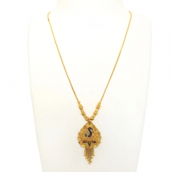 Stylish Trendy Peacock Gold Plated Necklace