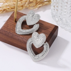 Cute Lovely Heart Stud Korean Earrings