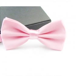 Candy Colors Clip On Bow Tie With Neck Strap For Kids Party Costume