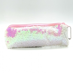 Littledesire Double Color Sequins Small Pencil Box - 7 inch