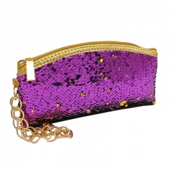 Littledesire Sequins Zipper Clutch Wallet 9 Inch