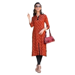 Littledesire Printed Straight Kurta