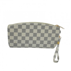 Littledesire Chess Print Zipper Clutch Wallet