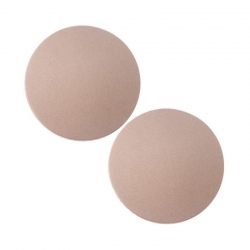 Round Reusable Invisible Sticky Silicone Nipple Cover Bra Pad 
