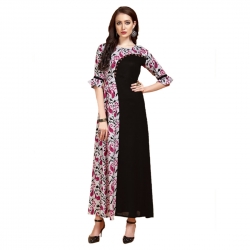 Littledesire Latest Printed  Stylish Stitched Long Kurta