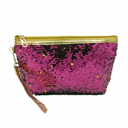  Littledesire Sequins Glitter Cosmetic Organizer Bag