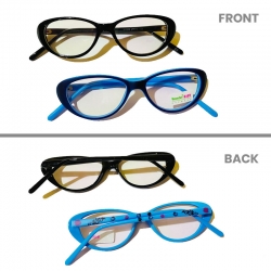 Clear Lens eyewear frame  for 6 Month to 4 Year Kids - 2pcs