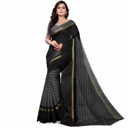 Littledesire Chanderi Woven Saree With Blouse