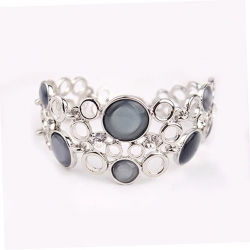 Littledesire Classic Opal Rhinestone Matte Finish Imported Bracelet