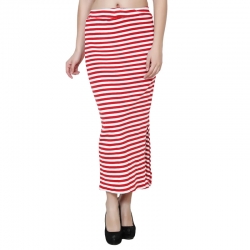 Littledesire Striped Print Long Pencil Skirt