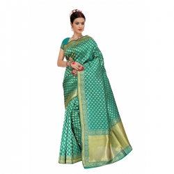 Banarasi Silk Saree With Blouse