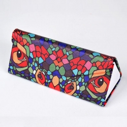 Fashion Multicolor Foldaway Slim Sunglass Case