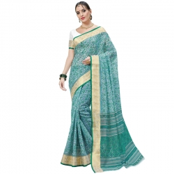 Littledesire Cotton Printed Designer Saree With Blouse