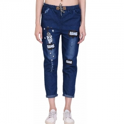 Trends Fashion Women Denim Joggers Jeans