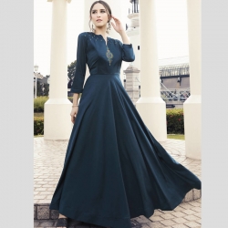 Littledesire Latest Stylish Embroidered Work Gown