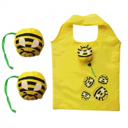 2 pcs Honey Bee Foldable Grocery Retail Shopping Bag