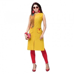 Littledesire Women Daily Wear Printed Cotton Kurta