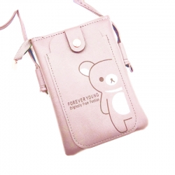 PU Leather Mobile Phone Shoulder Bag