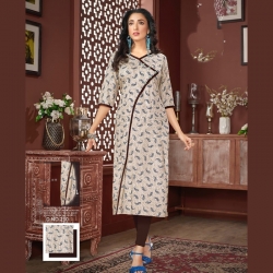 Littledesire Stylish Printed Straight Kurta