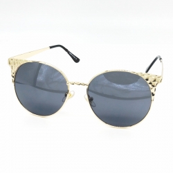 Classic Design Golden Metal Frame Women Sunglasses