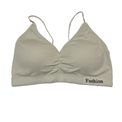 Deep V Wireless Soft Thin Seamless Padded Bralette 