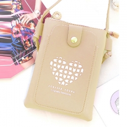 PU Leather Mobile Phone Shoulder Bag