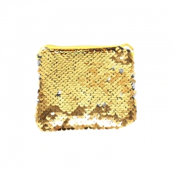 Littledesire Sequins Zipper Clutch Wallet With Key Ring 4.5 Inch