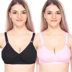 BodyBest Cotton DCM Broad Full Coverage Bra