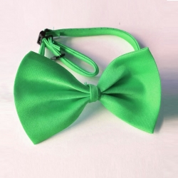 Candy Colors Clip On Bow Tie With Neck Strap For Kids Party Costume