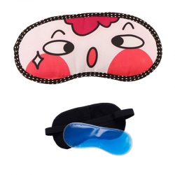 Littledesire OoAngry Cute Cartoon With Ice-Gel Sleeping Eye Mask