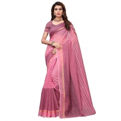 Littledesire Chanderi Woven Saree With Blouse