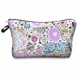 Littledesire Cute Makeup Cosmetic Zipper Bag