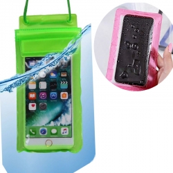 Waterproof Transparent Mobile Pouch 6.2 inch Pack of 2