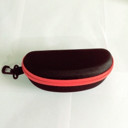 Red Zipper Sunglasses Case Cover 