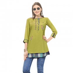 Littledesire Embroidered Work Short Kurti 