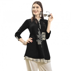 Littledesire Embroidered Work Short Kurti 