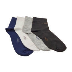 Littledesire Cotton Men Socks - 4 Pairs