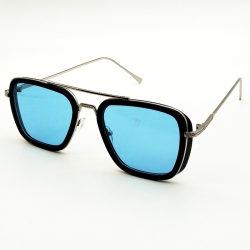 Vintage Style Metal Frame Square Men Sunglasses