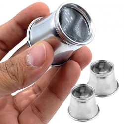 Magnifying Glass Pocket Sized Portable Lens for Watchmaking Pack of 2