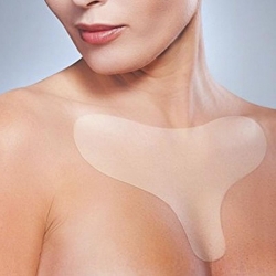 Reusable Anti Wrinkle Chest Pad Silicone Transparent Removal Patch Skin Care Remove Wrinkles Fine Lines
