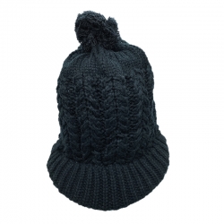 Winter Fashion Warm Wool Knit Pom Pom Hat Cap