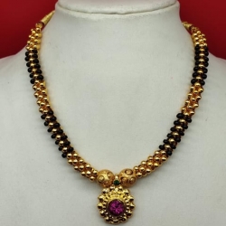 Antique Gold Handcrafted Necklace