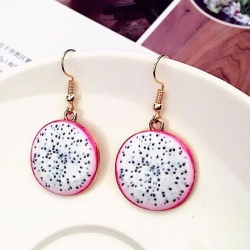 Cute Dragon Fruit Earrings