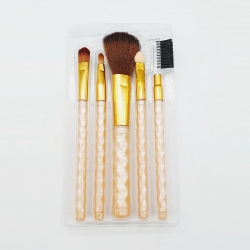 Professional Face & Eye Makeup Brushes Set of 5