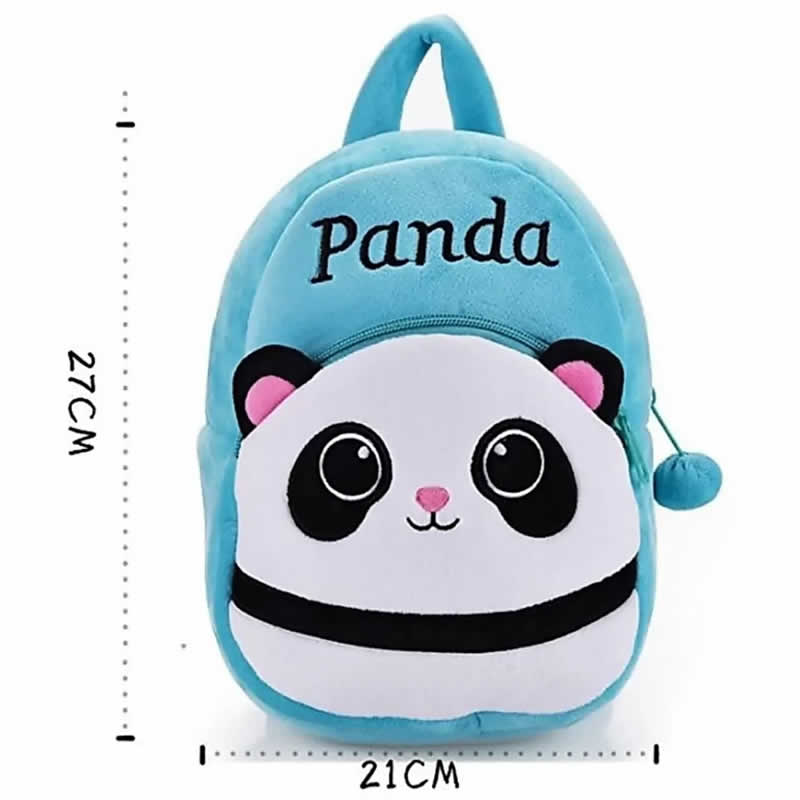 Panda Kids School Bag Soft Plush Backpacks, Bags & Wallets, Stylish ...