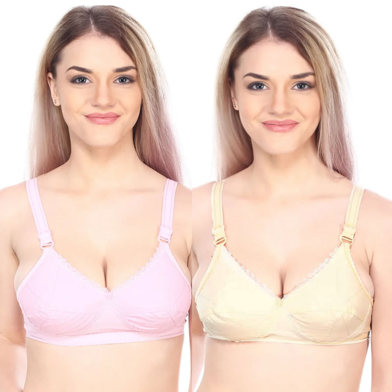 BodyBest Cotton DCM Broad Full Coverage Bra, Lingerie, Bra Free Delivery  India.
